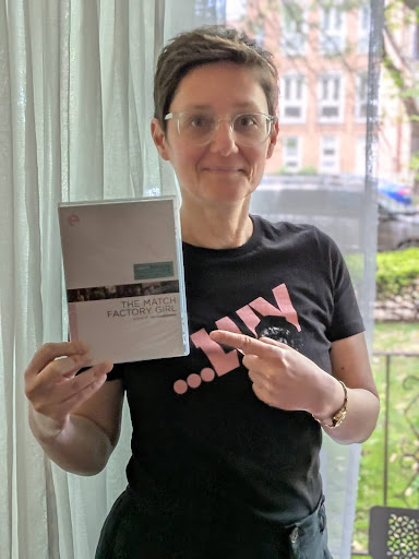 Snezana Zabic of Match Factory Editions and The Match Factory Girl